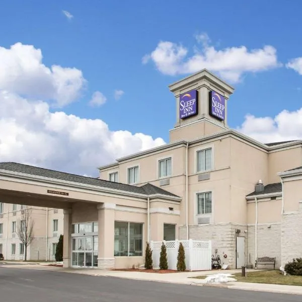 Sleep Inn & Suites Sheboygan I-43, hotell i Plymouth