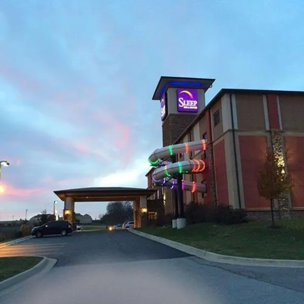 Sleep Inn & Suites Indoor Waterpark, hotel in Liberty