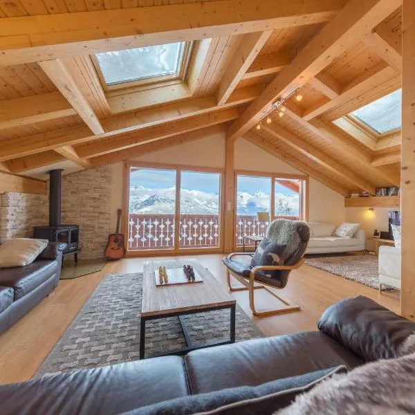 Chalet Nid Blanc, hotell sihtkohas Nendaz