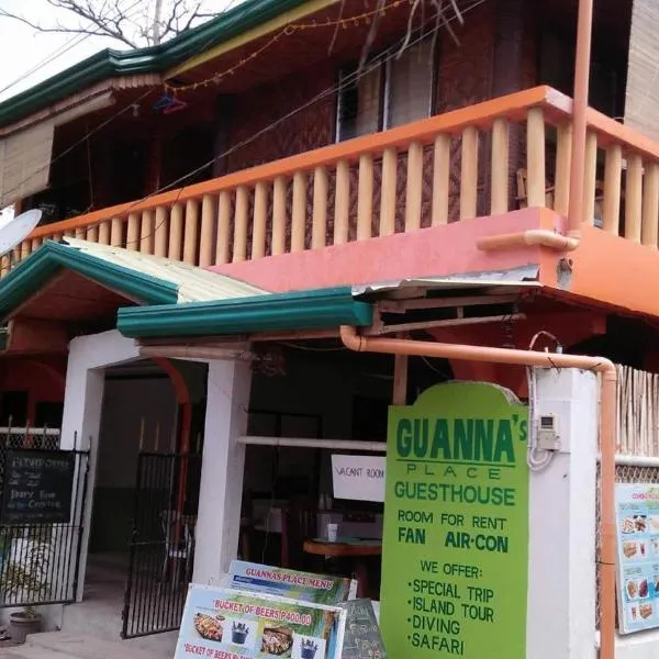 Guanna's Place Room and Resto Bar, hotel di Malapascua Island