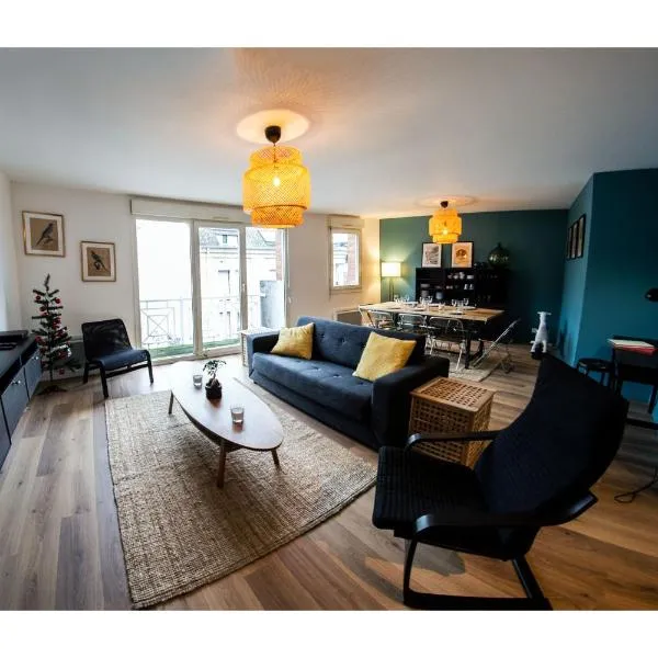 Cosy appart 80m2 hyper centre/vieux Lille, hotel in Lille