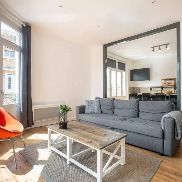 Grand appart 85m2 de standing, hyper centre/gare, hotel in Lille