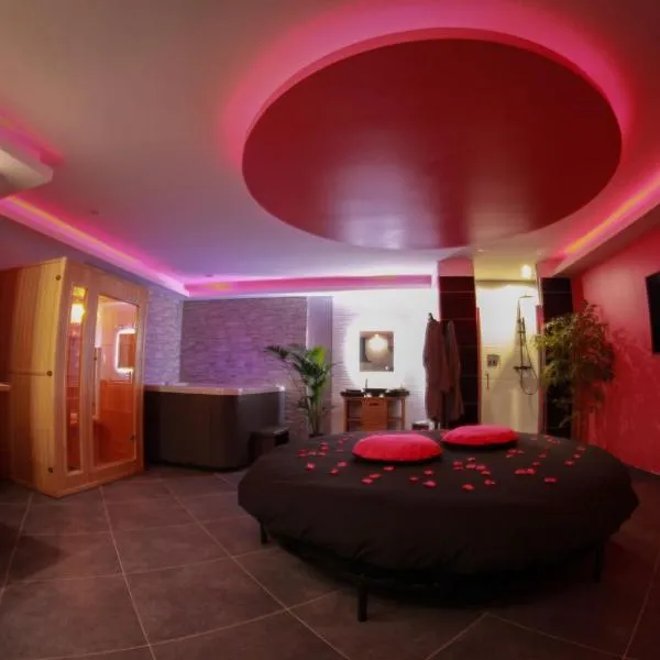 Nuit vip spa sauna privatif, hotel em Le Rove