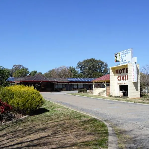 Civic Motor Inn, hótel í Cowra