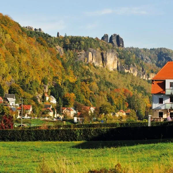 Fährmannhaus, hotel di Bad Schandau