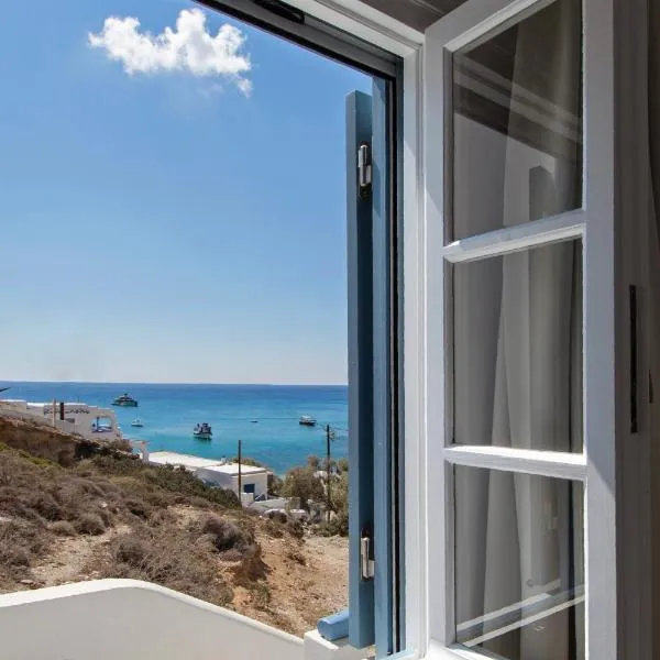 Perigiali Rooms & Apartments Folegandros, hotel sa Agali