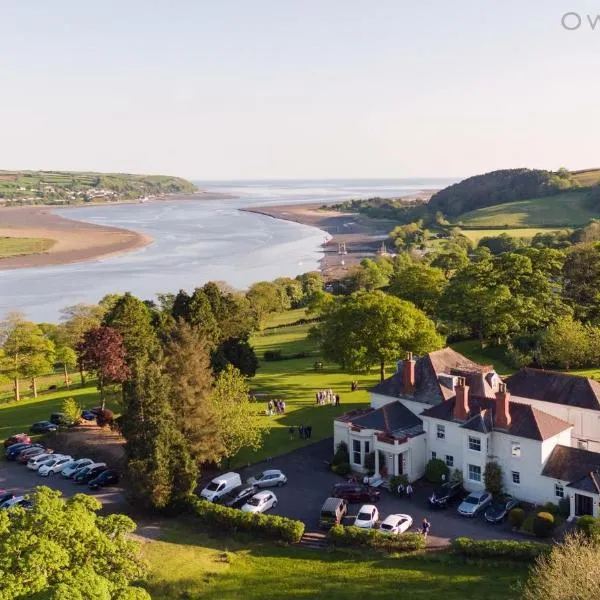 Mansion House Llansteffan、Ferrysideのホテル