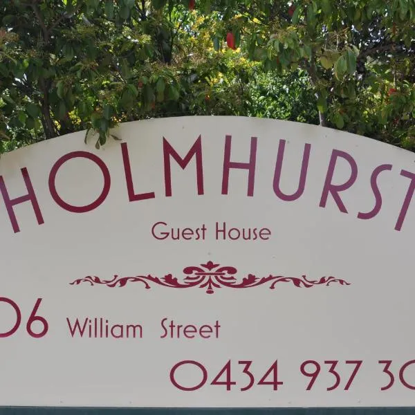 Holmhurst Guest House, hotel a Bathurst