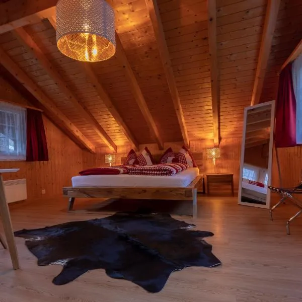 그체이와일러에 위치한 호텔 Chalet Wäschhüsli near Interlaken, Grindelwald and Lauterbrunnen