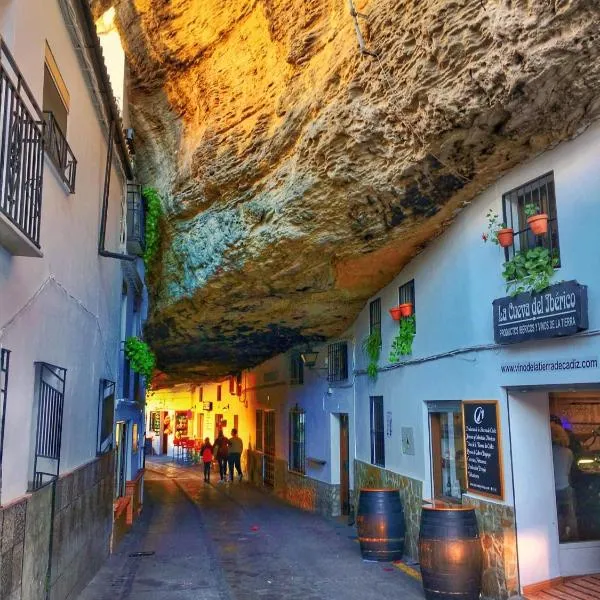 Casa cueva de la sombra、セテニル・デ・ラス・ボデガスのホテル