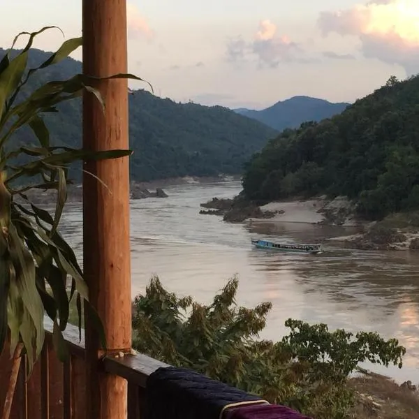 Villa Mekong Guesthouse, hotel em Pakbeng