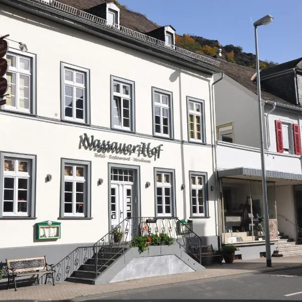 Nassauer Hof, hotelli kohteessa Sankt Goarshausen