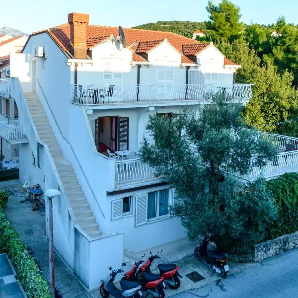 Villa Adria Apartments, hôtel à Cavtat