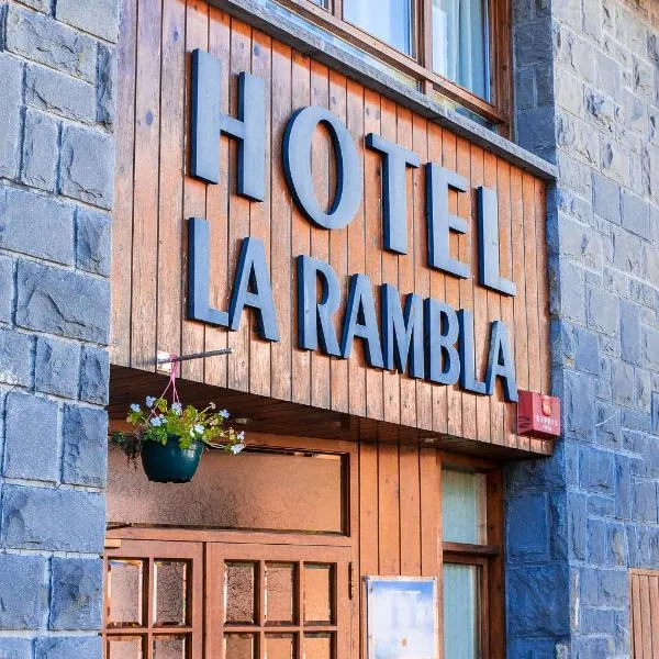 Hotel La Rambla, hotel Biescasban