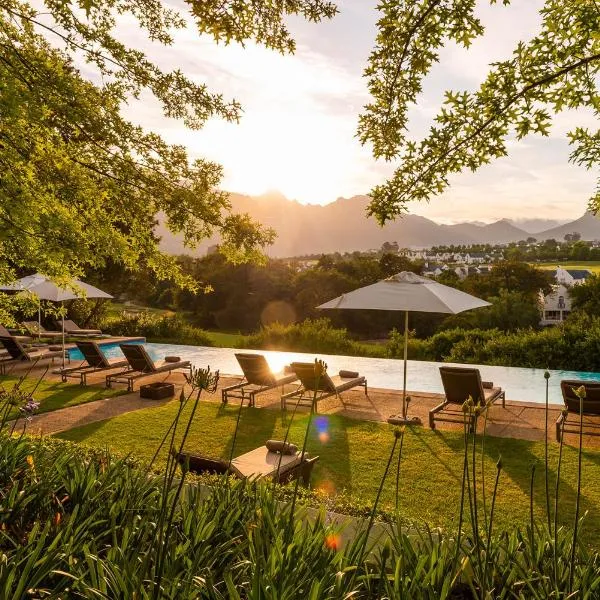 De Zalze Lodge, hotel in Helderberg