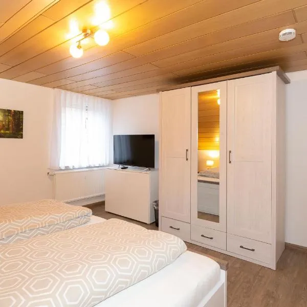 Gästezimmer - Ferienwohnung 2 - Brauhaus Dürr, hotel i Dorfprozelten