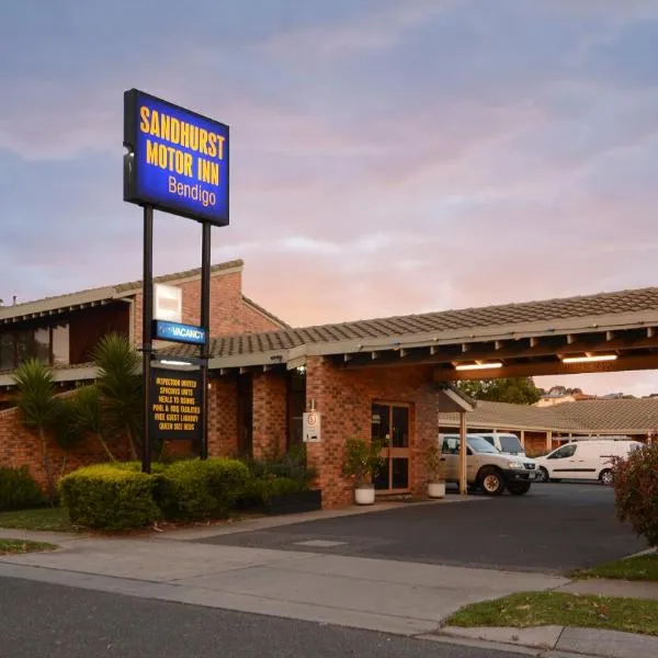 Sandhurst Motor Inn Bendigo, hotel a Eaglehawk