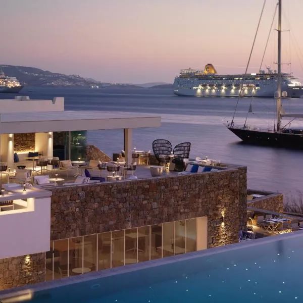 Mykonos Riviera Hotel & Spa, a member of Small Luxury Hotels of the World, hotel i Tourlos
