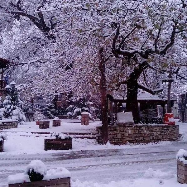 House On The Mountain, hotel in Eptalofos