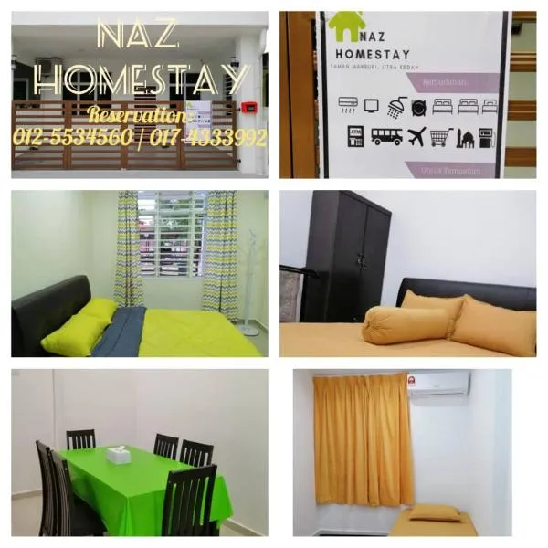 NAZ Homestay, hotel di Jitra