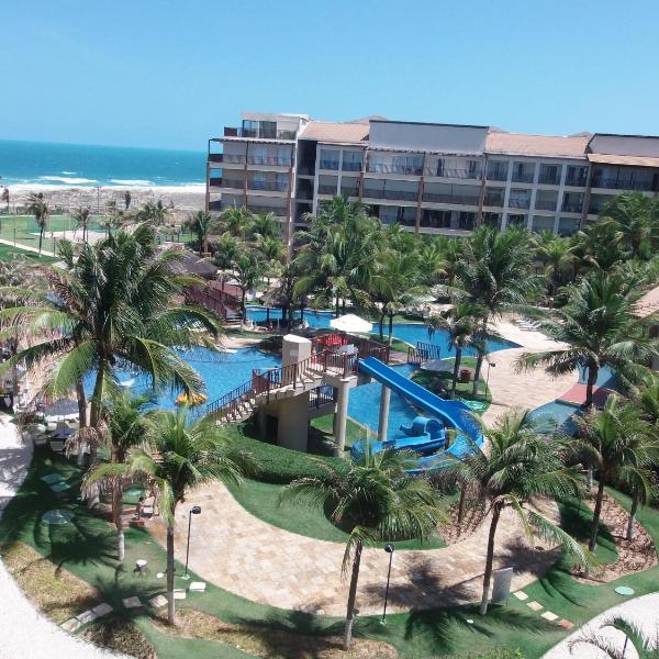 Conforto e Lazer na Frente do Mar ao Lado do Beach Park