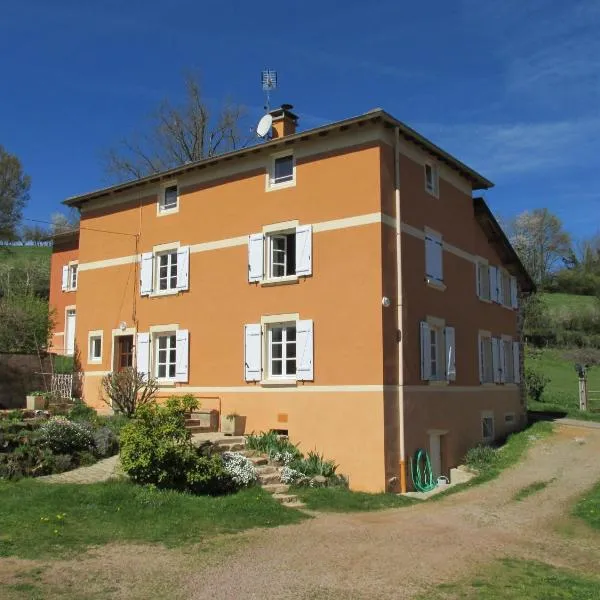 La vache sur le toit, hotel in Bourg-de-Thizy