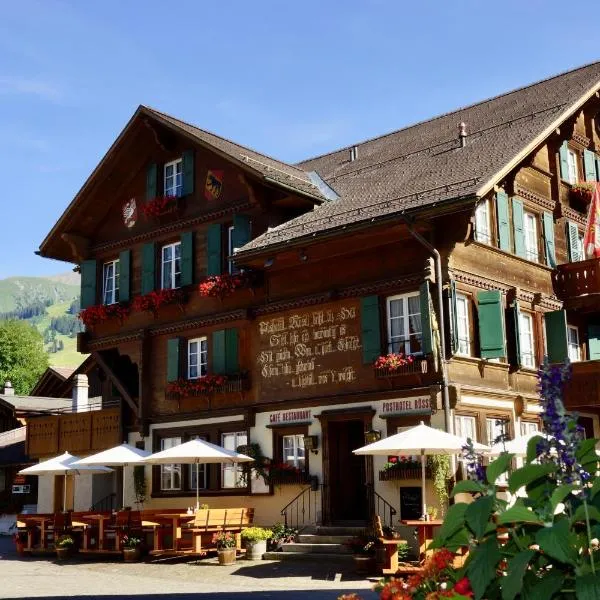 Posthotel Rössli, hotell i Gstaad