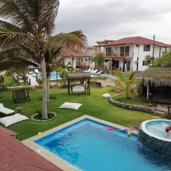 Hotel Villa Sirena, hotel in Vichayito