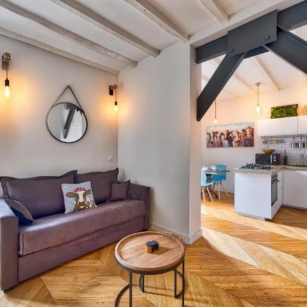 Marie Paradis Studio Apt 15, hotel in Chamonix-Mont-Blanc