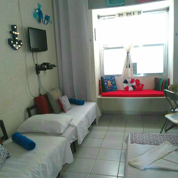 Apartamento Studio ao Lado da Praia com Wi-Fi e TV Smart - Foto 2