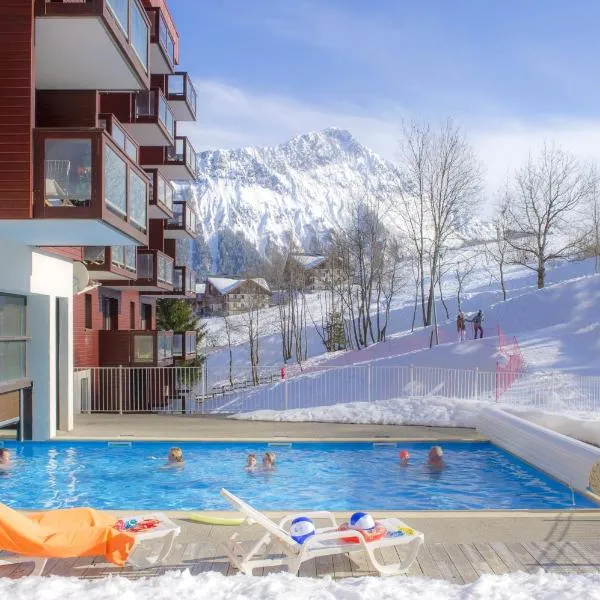 Résidence Goélia Les Terrasses du Corbier, hotel in Le Corbier