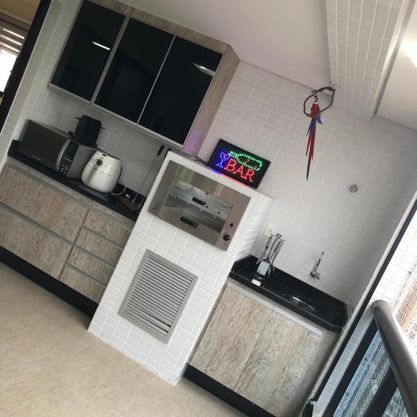 FLAT Capitânia Varam 3 dorm GUARUJÁ PITANGUEIRAS