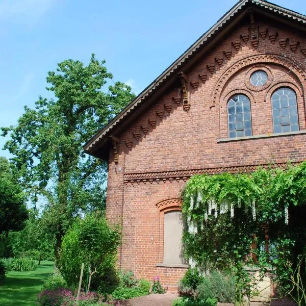 Ferienwohnung im Grünen - Hof Blohme、Langwedelのホテル