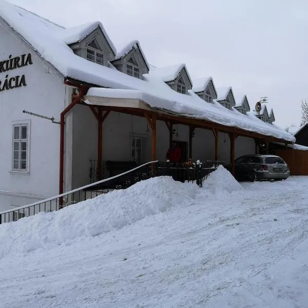 Penzión Kúria, hotel Alsókubinon