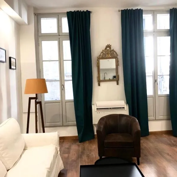 Le musée Fabre, appart de charme , parking gratuit、モンペリエのホテル