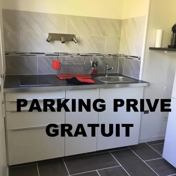 Studio Richelieu 1 et son parking privé, Hotel in Villeurbanne