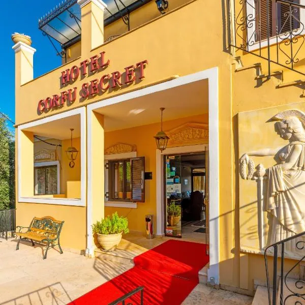 Corfu Secret Hotel, hotel Ípszoszban