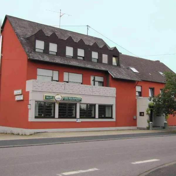 "Unter den Kastanien", hotel v destinaci Speicher