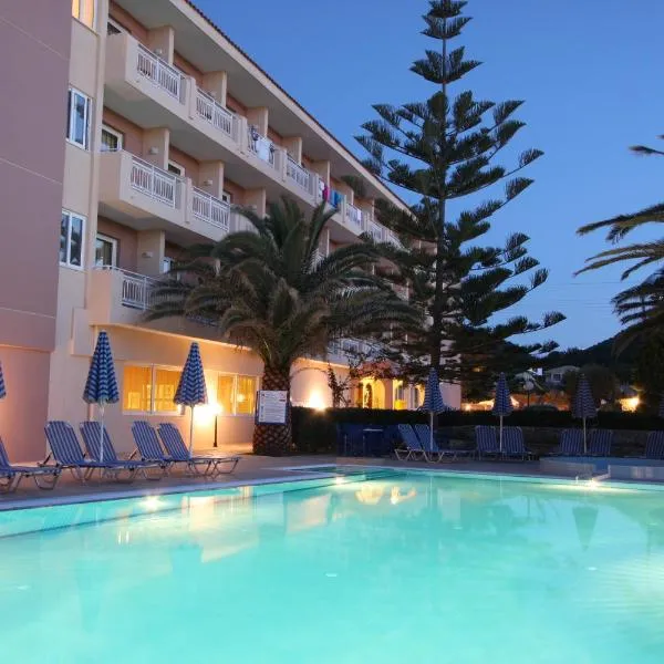 Zakantha Beach, hotel in Argasi