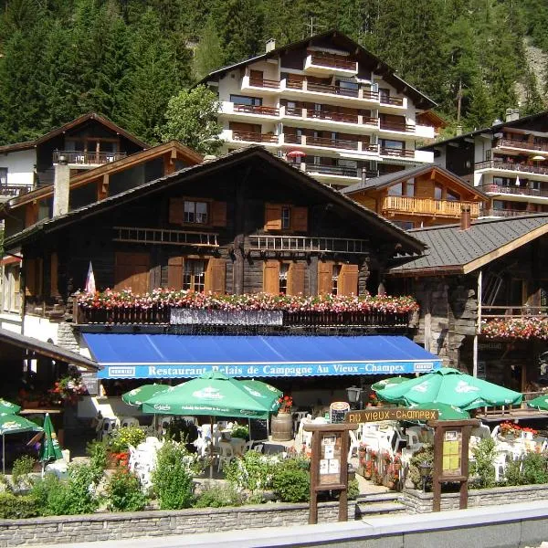 Au Vieux Champex, хотел в Шампекс