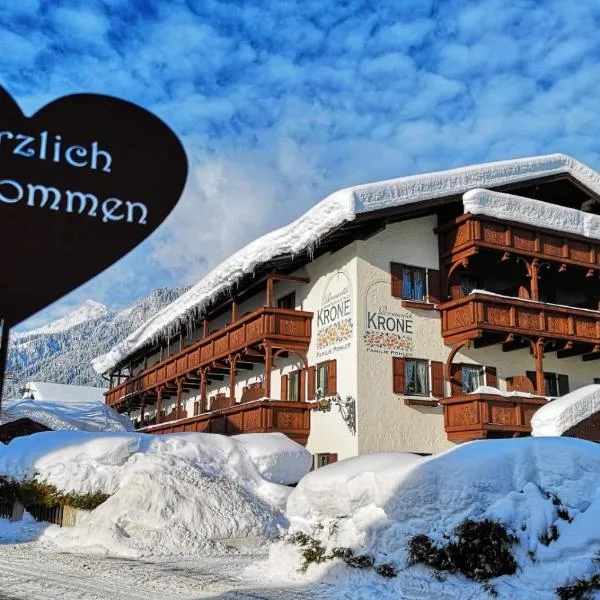 Hotel Krone Tirol、ロイテのホテル