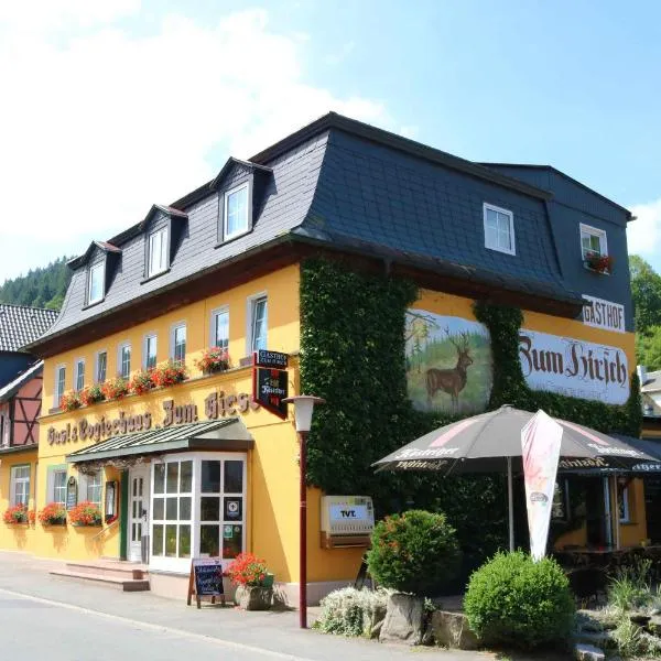 Landhotel Zum Hirsch, hotel in Unterweißbach