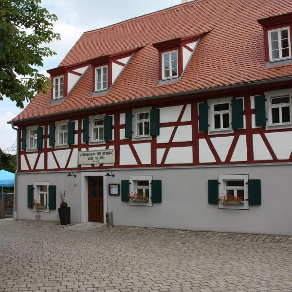 Wirtshaus am Markt, hotelli kohteessa Markt Nordheim