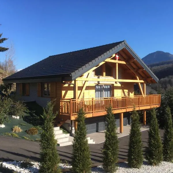 chalet a la campagne, hotel em Betton-Bettonet