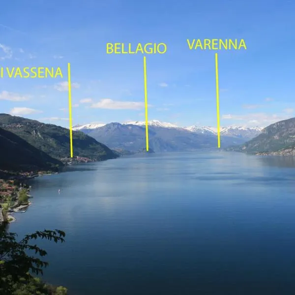 La Casetta Di Vassena, hotel in Oliveto Lario