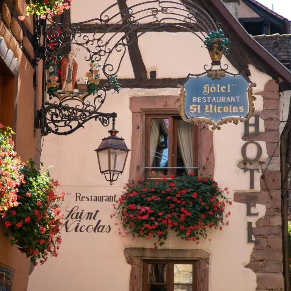 Hôtel le Saint Nicolas, hotell i Riquewihr