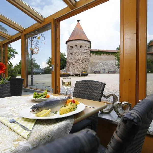 Gasthof Zur Burg, hotel v destinaci Hohenberg an der Eger