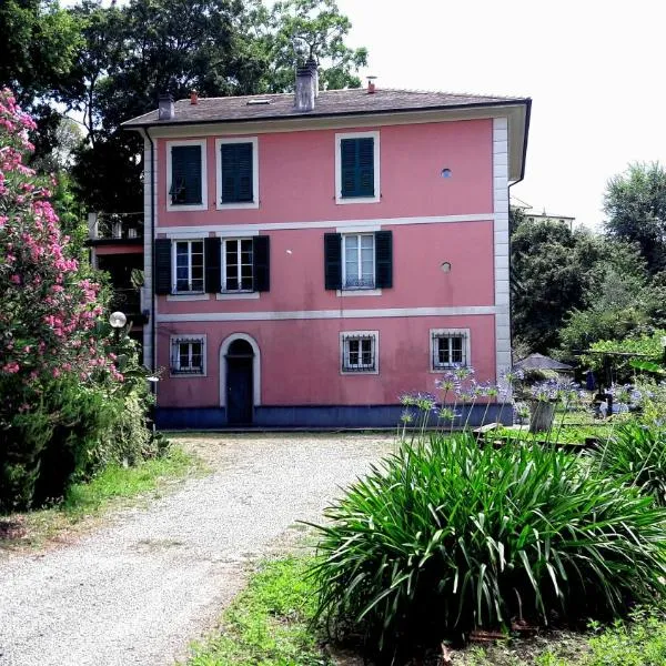 The italian riviera, hotel i San Salvatore