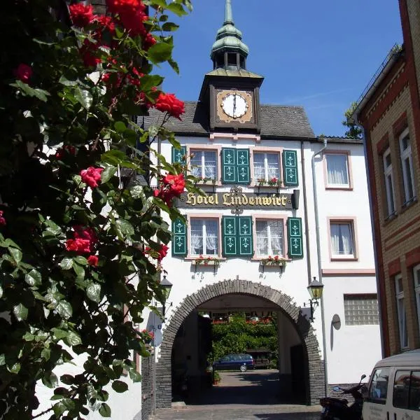 Hotel Lindenwirt, viešbutis mieste Riudesheimas prie Reino