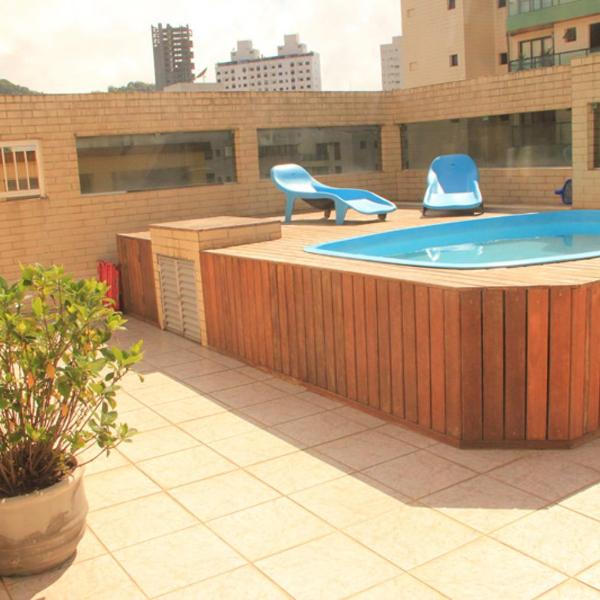 SENSACIONAL COBERTURA C/PISCINA
